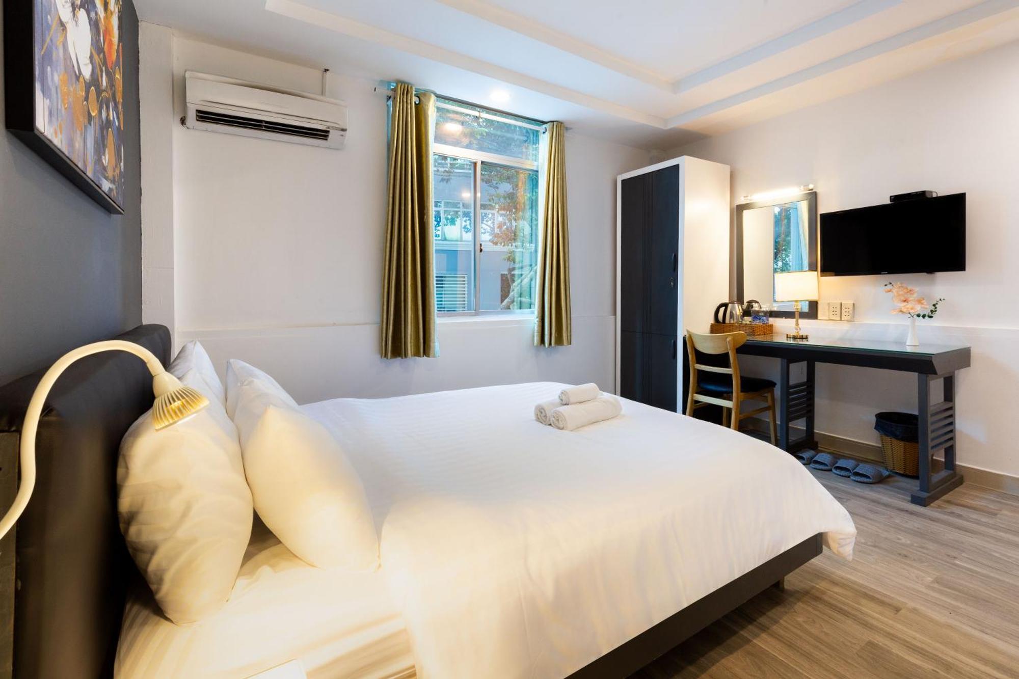 The Grand Apec Hotel & Spa Cidade de Ho Chi Minh Exterior foto